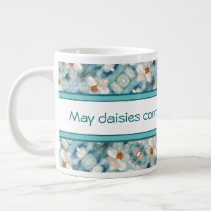 Daisy Blooms Large Coffee Mug