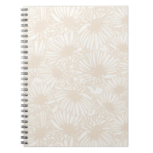 Daisy Blooms - Soft Linen Notebook
