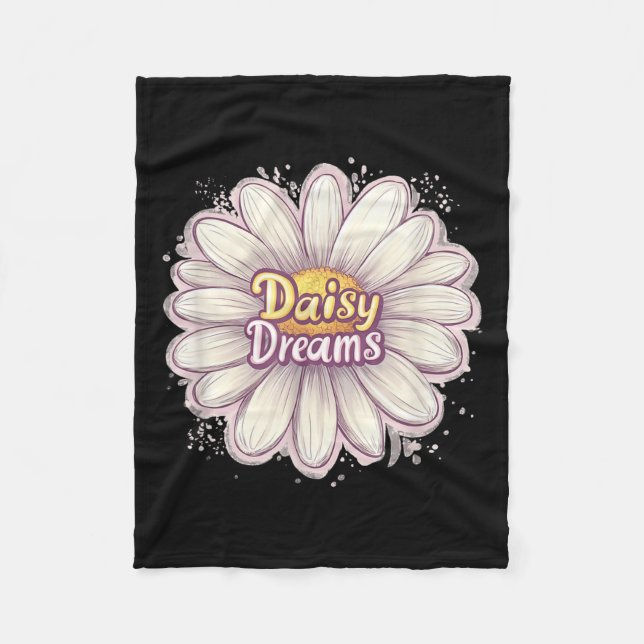 Daisy Blossom With Dreams Costume  Fleece Blanket (Front)