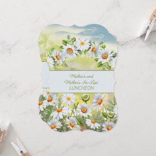 Daisy Borders Mother's Day Mother's In-Law Invitation