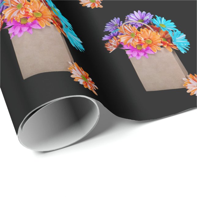 Daisy Bouquet In Paper Bag (Roll Corner)