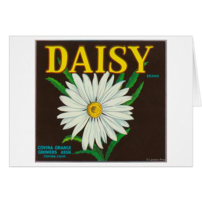 Daisy Brand Citrus Crate Label (Front Horizontal)