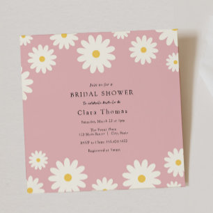 Daisy Bridal Shower Invitation