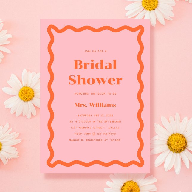 Daisy Bridal Shower Invitation (Creator Uploaded)