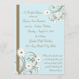 Daisy Bridal Shower Invitation