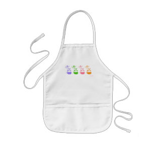daisy bunny child's apron