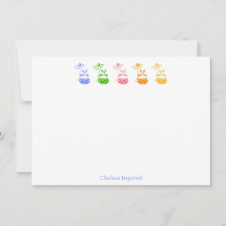 Daisy Bunny Note Cards