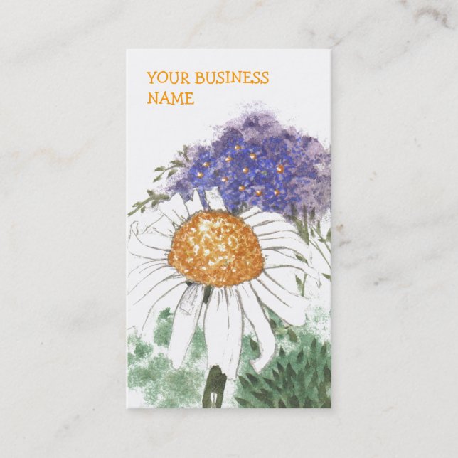 'Daisy' Business Card (Front)