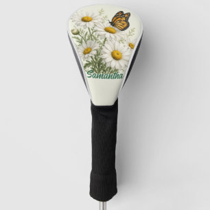 Daisy & Butterfly Bloom Golf Head Cover