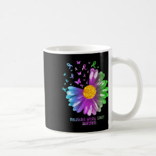 Daisy Butterfly Metastatic Breast Cancer Awareness Coffee Mug