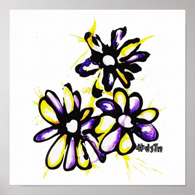 Daisy Canvas Print (Front)