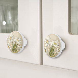Daisy Ceramic Knob