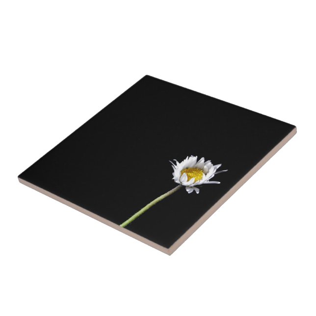 Daisy Ceramic Tile (Side)