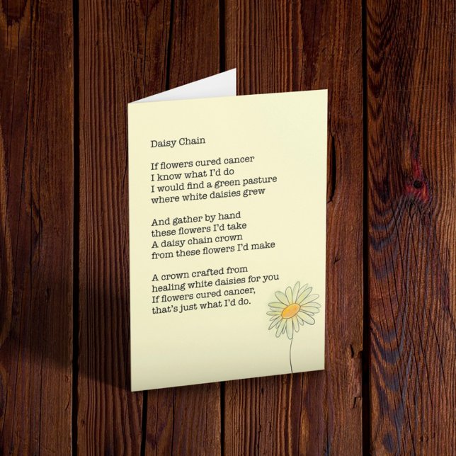 “Daisy Chain” Cancer Support Card (Creator Uploaded)