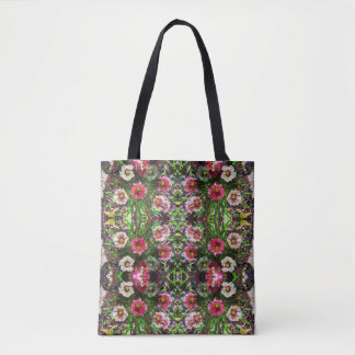 Daisy Close-Up Flower Pattern Tote Bag