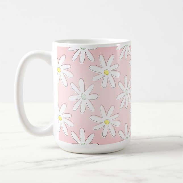 Daisy Coffee Mug (Left)