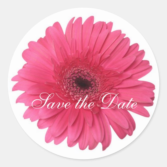 Daisy Custom Floral Sticker (Front)