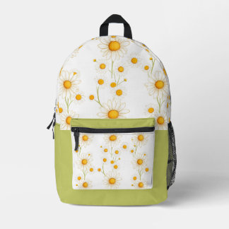 daisy customised design printed backpack