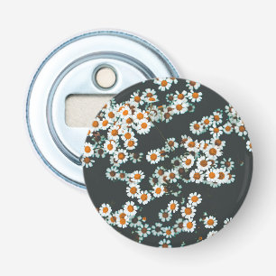 Daisy Daisies Floral Bottle Opener