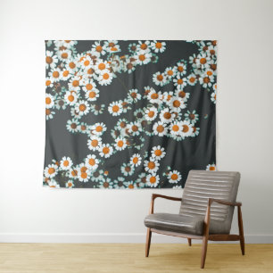 Daisy Daisies Floral Tapestry