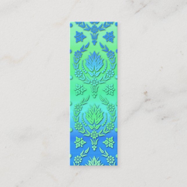Daisy Damask, SWITCH UP Mini Business Card (Front)
