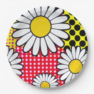 Daisy Days Paper Plate