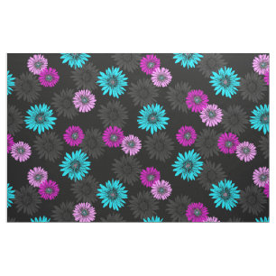 Daisy Dayz Vintage Psychedelic Floral Fabric