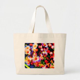 Daisy Daze Large Tote Bag