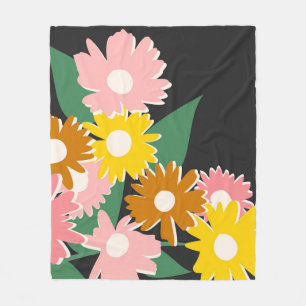 Daisy Delight Fleece Blanket