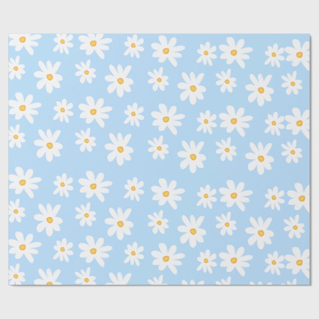 Daisy Delight Wrapping Paper (Flat)