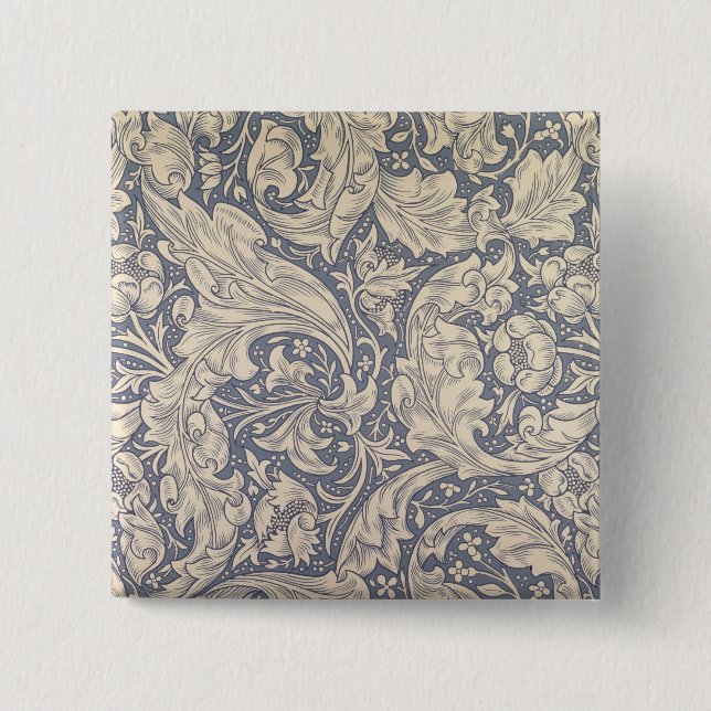 'Daisy' design (textile) 15 Cm Square Badge (Front)