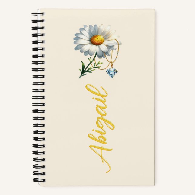 Daisy & Diamond Radiance Notebook (Front)