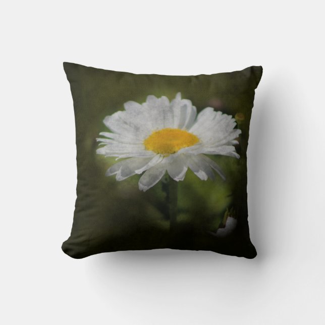 Daisy Digital Art Cushion (Front)