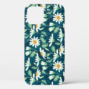 Daisy Ditsy Chamomile Romantic Print iPhone 12 Case