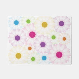 Daisy Dots Door Mat