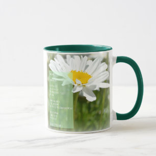 Daisy Dream Poem Coffee Cup