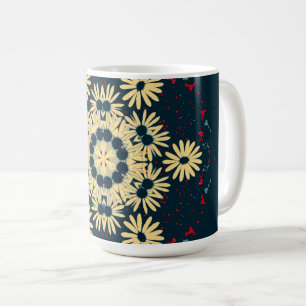 Daisy Dreams Mandala Coffee Mug