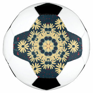 Daisy Dreams Mandala Soccer Ball