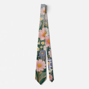 Daisy Dreamscape Personalised Tie