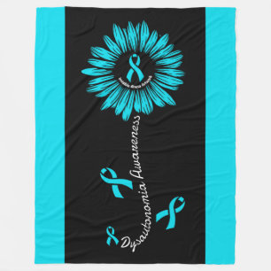 Daisy...Dysautonomia Fleece Blanket