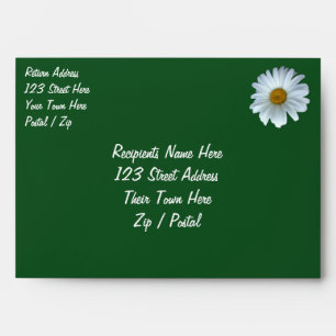 Daisy Envelopes Personalise Daisies Envelopes