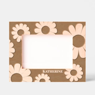 Daisy Etched Frames