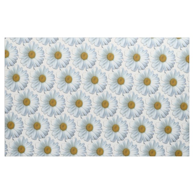 Daisy Fabric Yellow Daisy Fabric Cotton or Poly (Fat Quarter)