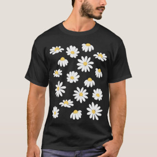 Daisy Field - Lavender Blue Periwinkle T-Shirt