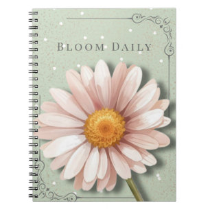 Daisy Floral Notebook Bloom Daily Journal