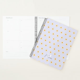 Daisy Floral Planner – Cute & Stylish
