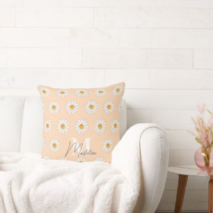 Daisy Floral Throw Pillow – Cosy Home Decor