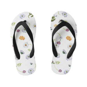 Daisy flower 2 kid's thongs