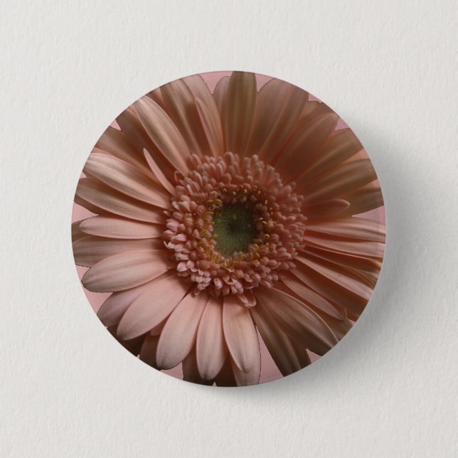 Daisy Flower 6 Cm Round Badge (Front)