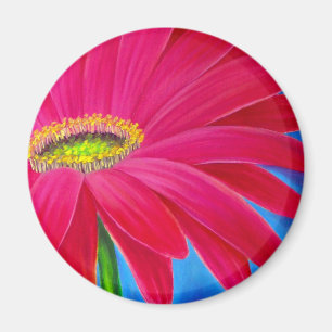 DAISY FLOWER ART - MULTI MAGNET